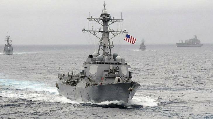 The Obama administration policy has been to conduct periodic air and naval patrols to assert the right of free navigation in the South China Sea. Photo: Supplied