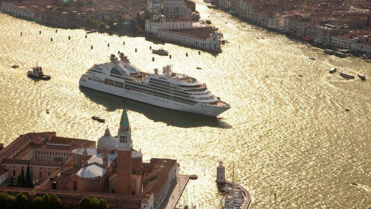 Seabourn Odyssey in Venice. Photo: Supplied