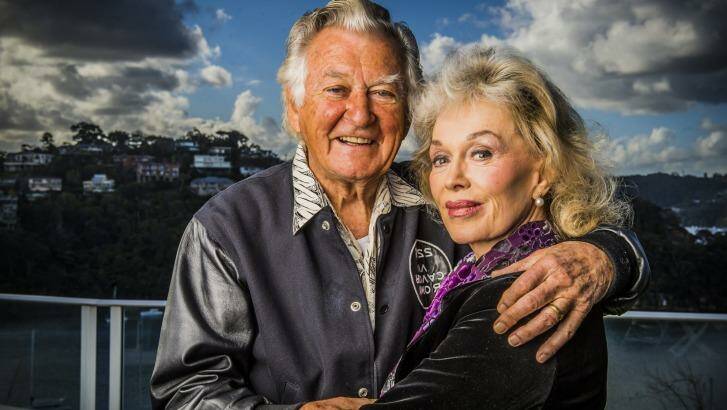 Former prime minister Bob Hawke says he has an 'arrangement' with wife Blanche d'Alpuget should he lose his presence of mind. Photo: Tim Bauer