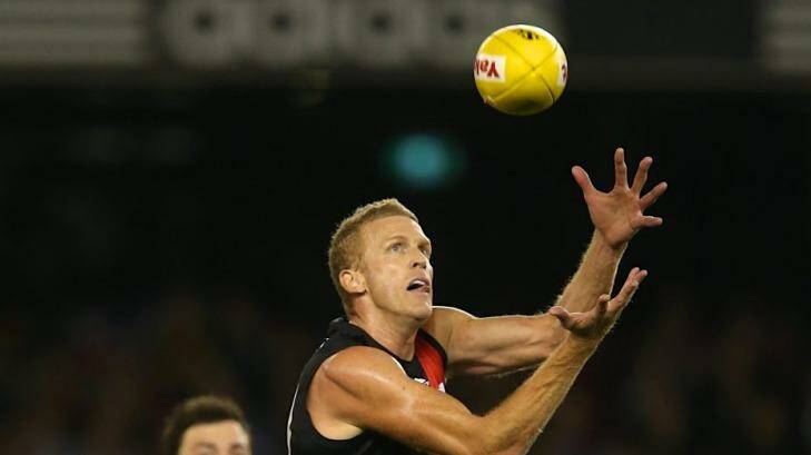 Perth a stretch for Fletch: Dustin Fletcher may be rested for Essendon's clash with Fremantle Photo: Pat Scala