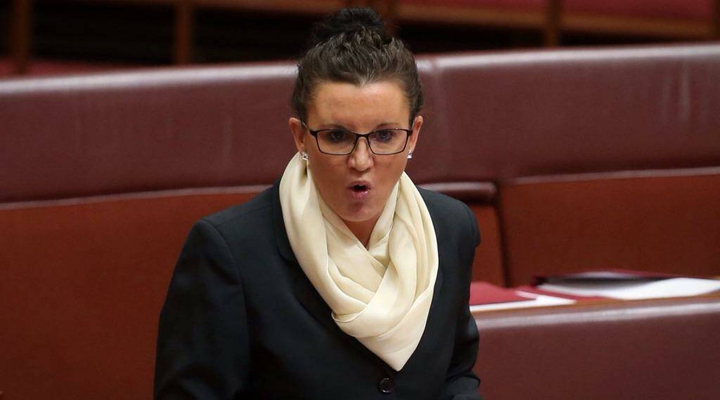 Senator Jacqui Lambie reportedly demoted by PUP leader Clive Palmer. Photo: Andrew Meares