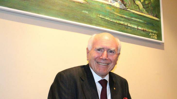 Former prime minister John Howard described the Senate inquiry into Queensland's Newman government as blackmail. Photo: Judith Kerr