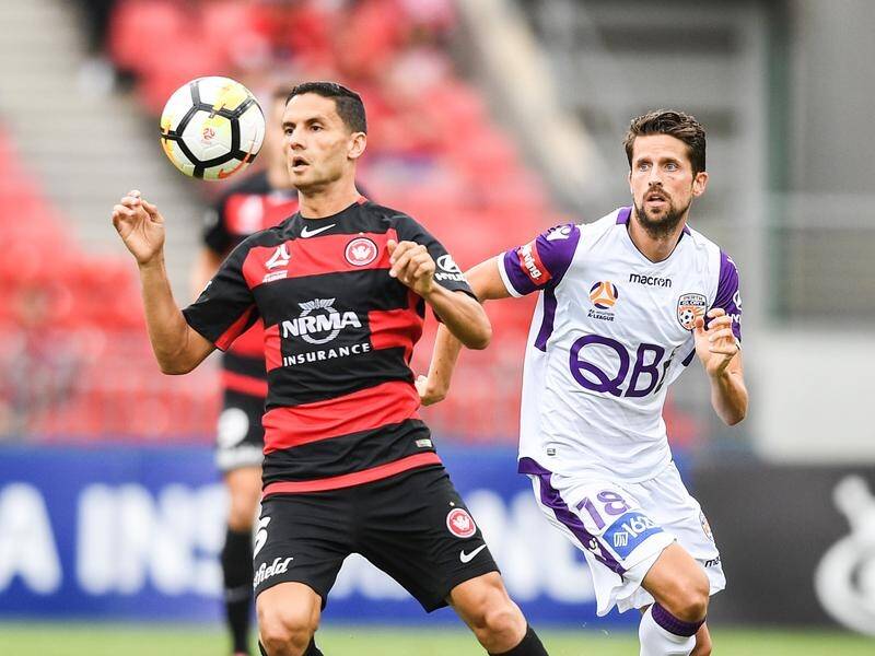 Preth Glory and the Western Sydney Wanderers have ended their the round 22 A-League match in a draw.