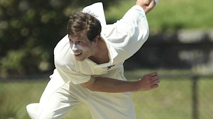Fast bowler Andrew Fekete.