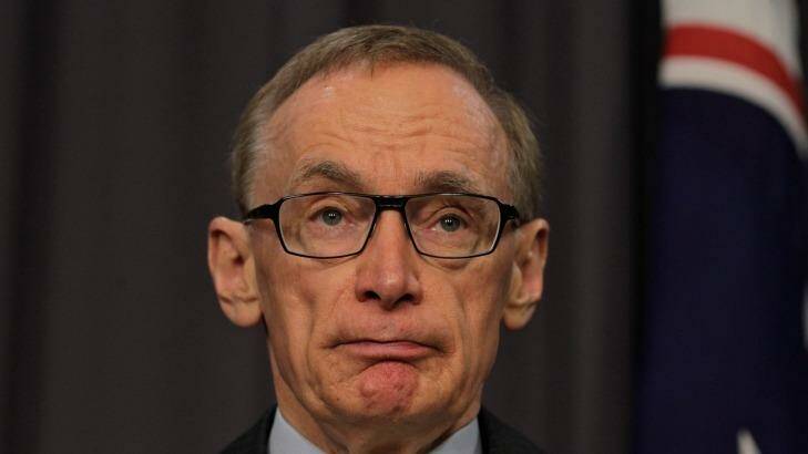 Former foreign minister Bob Carr has accused Scott Morrison of 'economic populism'  Photo: Andrew Meares