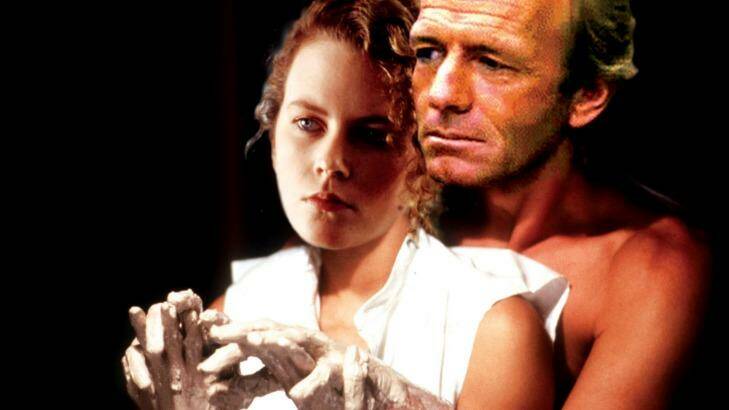 Instead of Demi Moore and Patrick Swayze it could have been Nicole Kidman and Paul Hogan starring in the movie Ghost. Photo: Digital Mischief by SMH Graphics