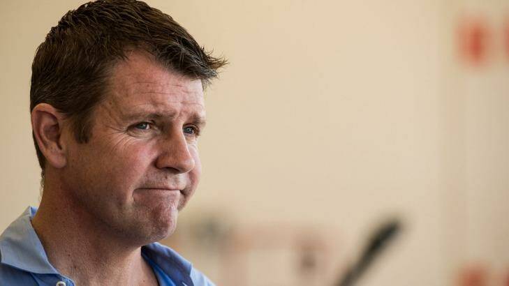 No testing: NSW Premier Mike Baird. Photo: Wolter Peeters