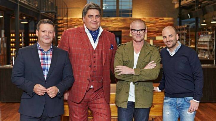 <i>MasterChef</i> the judges welcome Heston Blumenthal to the ranks.