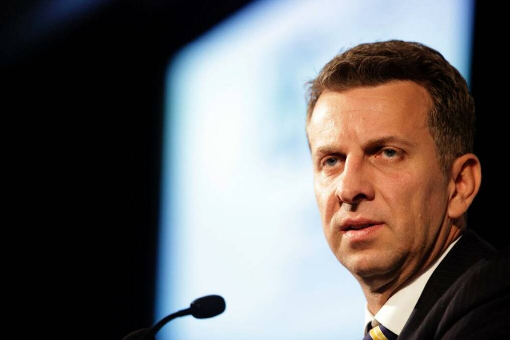 Number crunched: NSW Treasurer Andrew Constance. Photo: Michel O'Sullivan