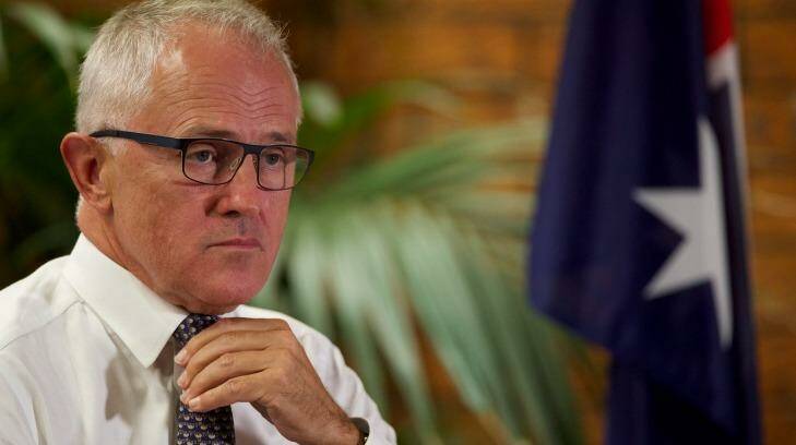 Is Malcolm Turnbull tied up with preparing a dish best served cold? Photo: Wolter Peeters