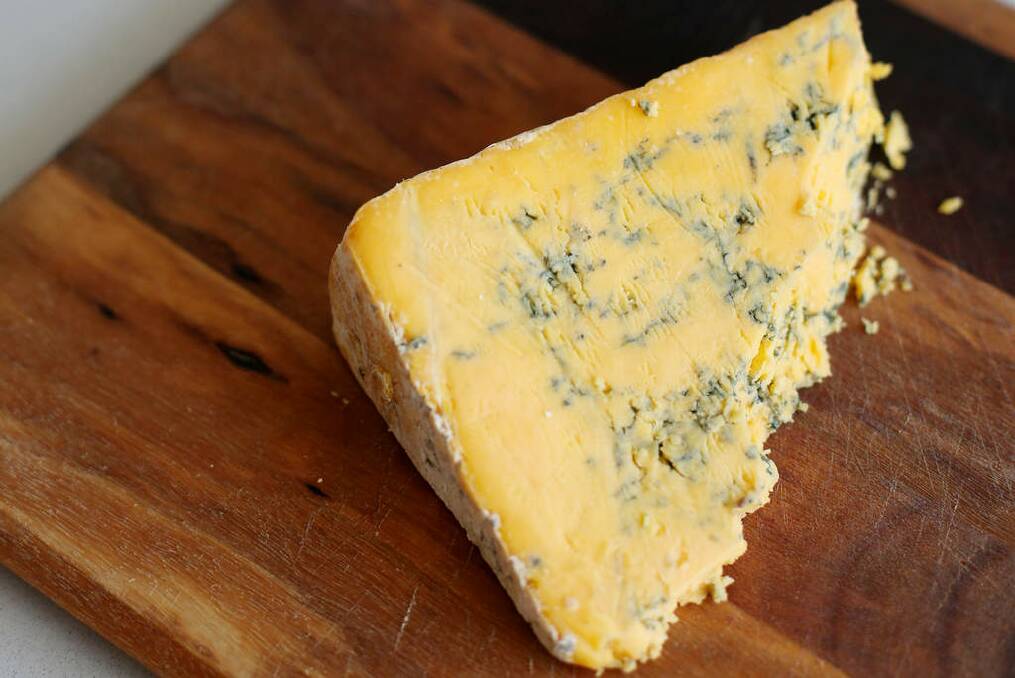 Secret vice: blue cheese. Photo: Brianne Makin