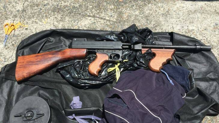 The gun seized in Marrickville.  Photo: NSW Police