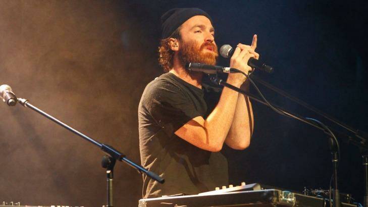 Chet Faker performing live in concert at Civic Theatre, Newcastle, last year. Photo: Max Mason-Hubers
