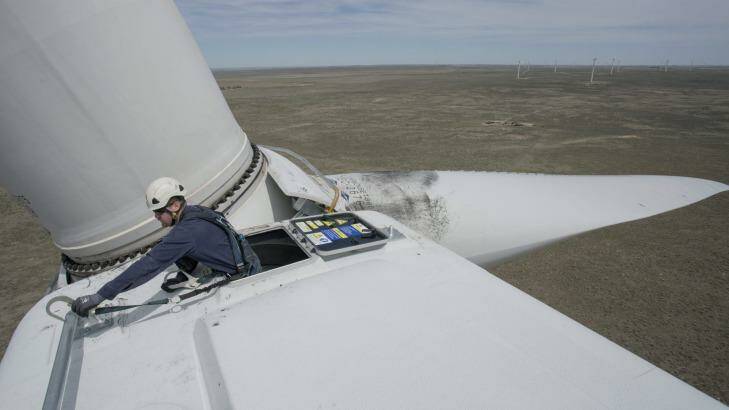 Batten down for a furious debate over renewable energy's role. Photo: Matthew Staver