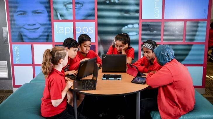 Broadmeadows Valley Primary School used a brain training program but after two years found no improvement in student performances. Photo: Eddie Jim