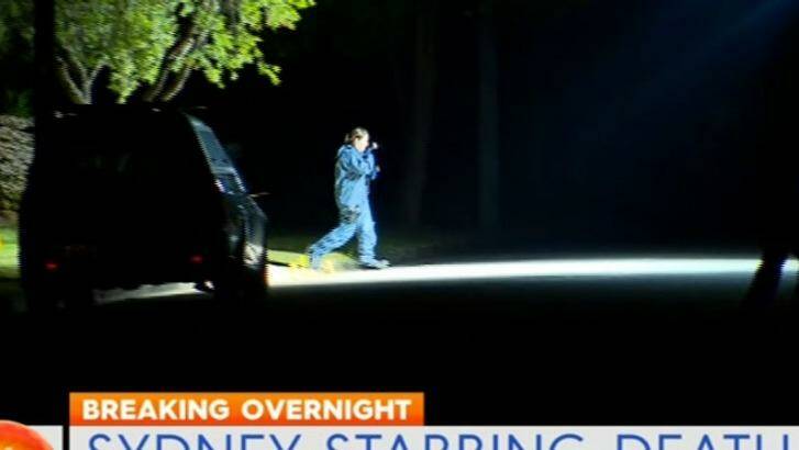 Forensic police examined several crime scenes in Panania. Photo: Nine News