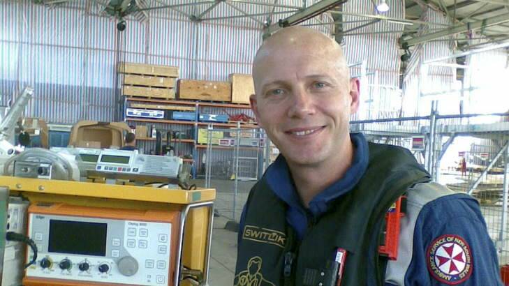 Paramedic Michael Wilson died in 2011 during a cliff rescue. Photo: Ambulance Service of NSW