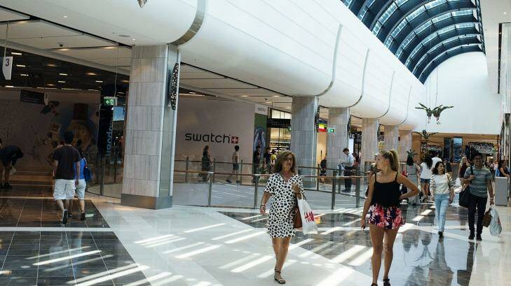 Style update: The redeveloped Macquarie Centre in Sydney. Photo: Christopher Pearce
