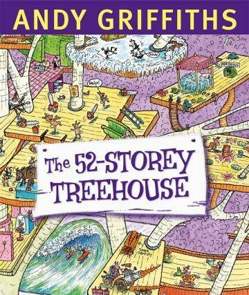 Andy's new book: <i>The 52 Storey Treehouse</i> illustrated  by Terry Denton.