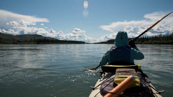 Develop some paddling skills and you can tackle the Yukon River. Photo: Elspeth Callender