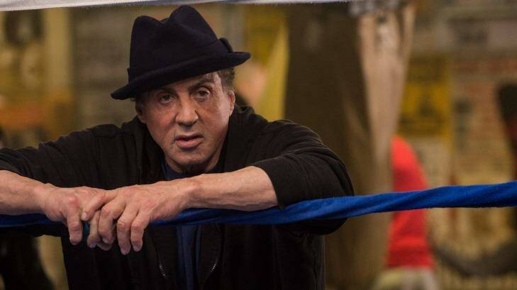 Sylvester Stallone as Rocky Balboa in the film <i>Creed</i>. Photo: Barry Wetcher