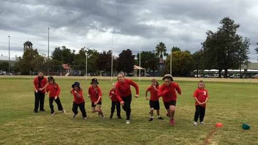 Carroll Public School students were off and running the the Gunnedah Athletics for Sports day in Gunnedah