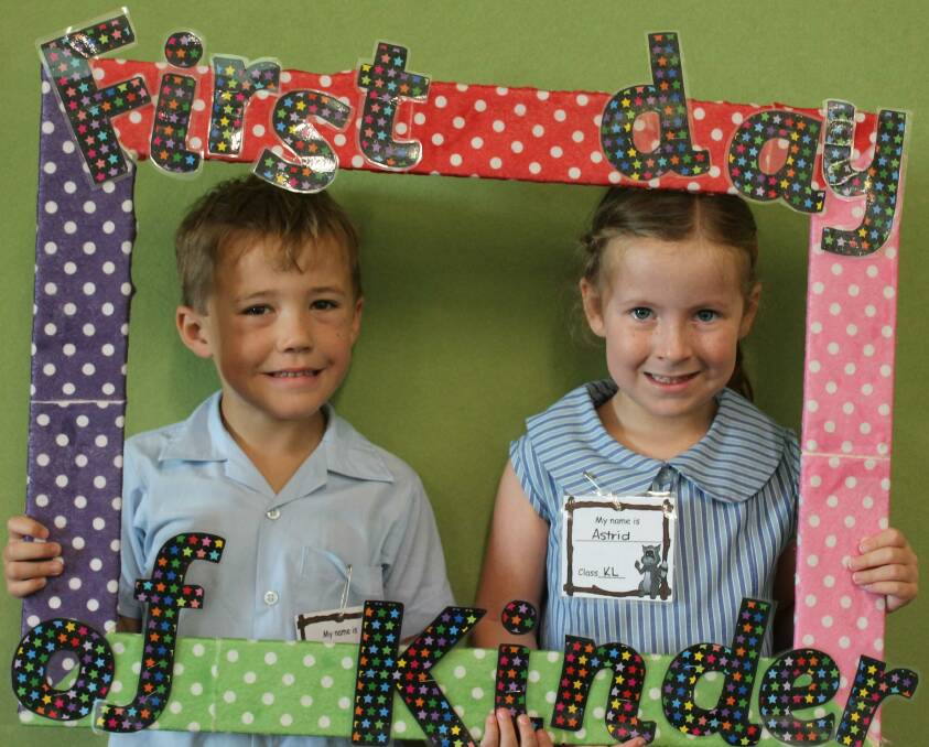 St Edwards welcome the children to three kindergarten classes
