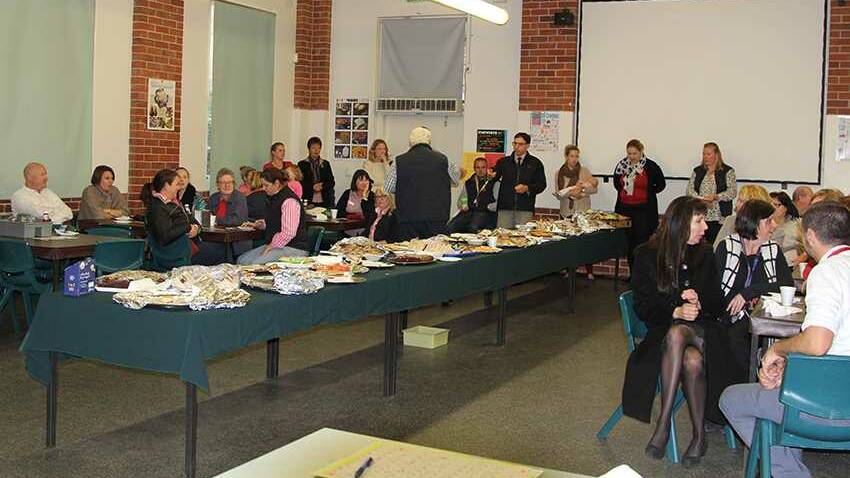 Farrer's biggest morning tea was well supported by both teaching and non teaching staff.