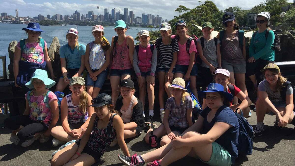 St Edwards year six students visited iconic Sydney landmarks.