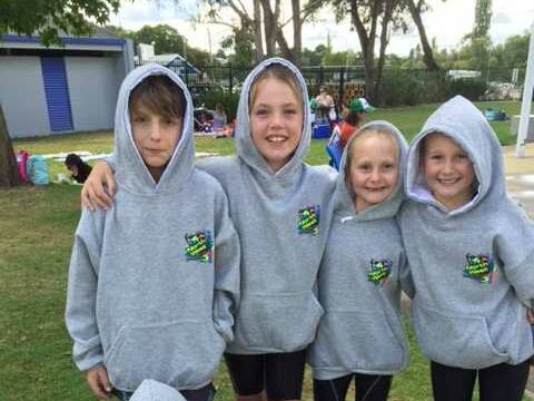 Ned Swain, Bella McCarthy, Holly and Katie Martin and three other students will represent Willow Tree at the state swimming carnival
