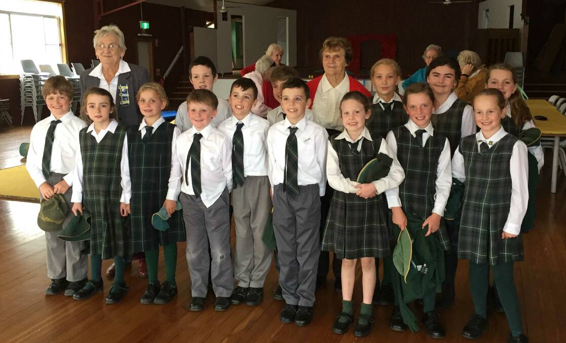 Students in Years 3/4/5/6 had a fantastic time at the CWA Luncheon held at the Willow Tree Hall