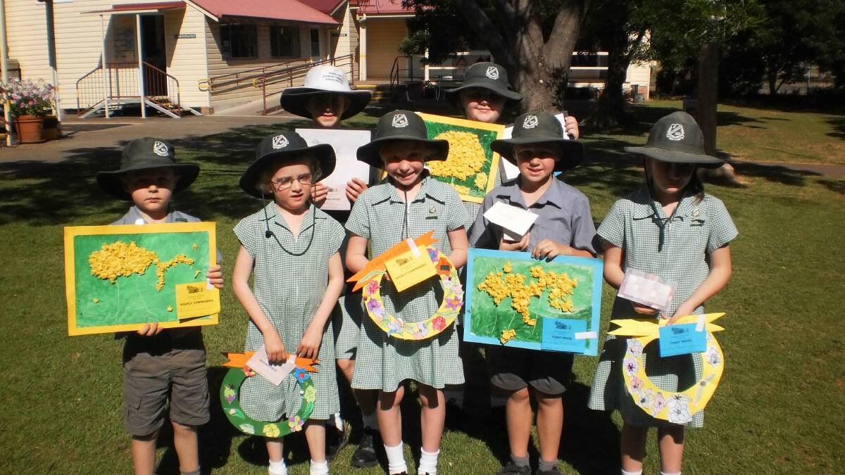 Congratulations to Lochlan Cronin, Chloe Dent, Natalie Payne, Zack Sweeney, Sophie Tacon, Jayde Smith and Kallee Lobsey for  placing at the Wallabadah Flower Show.
