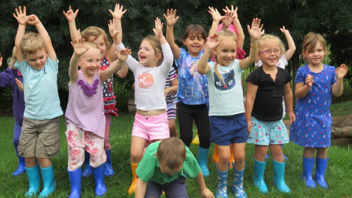 Hands up all those who are happy to be back at Quirnidi Preschool Kindergarten