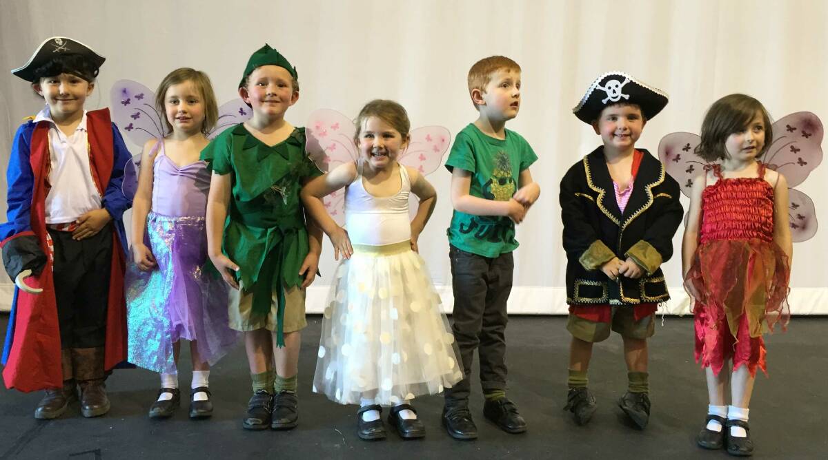 The fairies and lost boys from TAS Junior School's transition class 