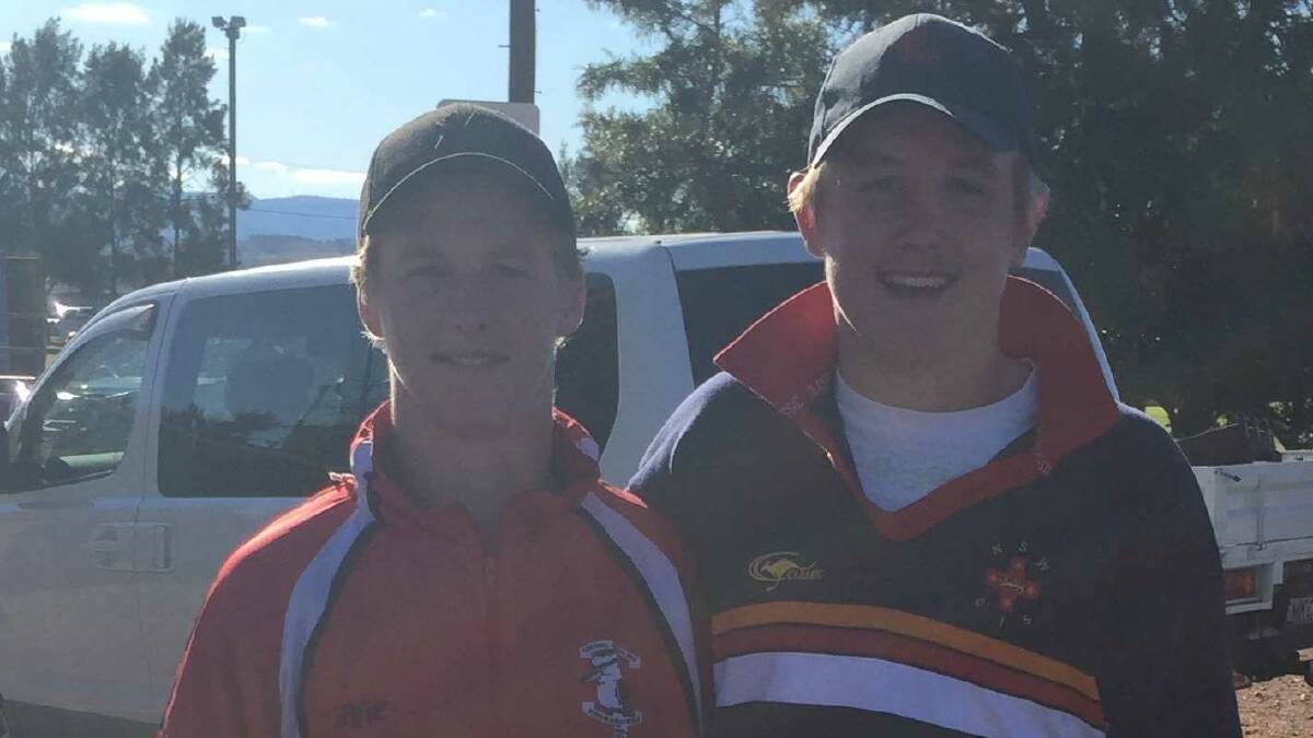 Calrossy’s Sam Gray and Nathan Watts have gained selection in  NSW Country Rugby under 15’s and 16’s  following the Championships in Scone last weekend.