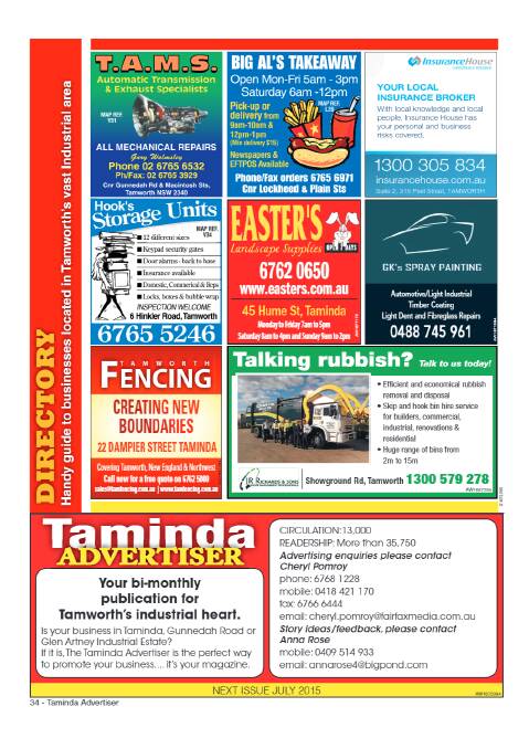 Taminda Advertiser Issue 36