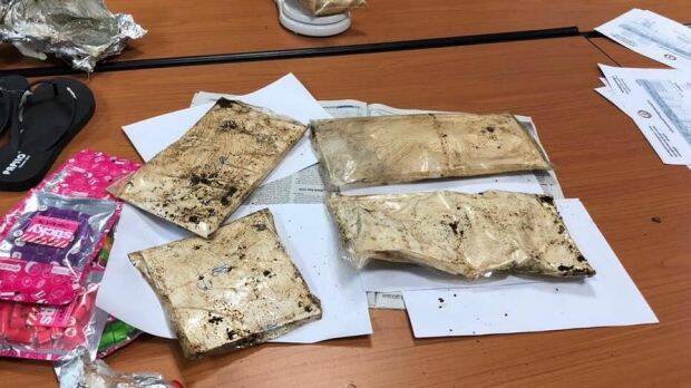 The drugs were found following a tip-off from the Australian Federal Police. Photo: Cambodia General Department of Immigration
