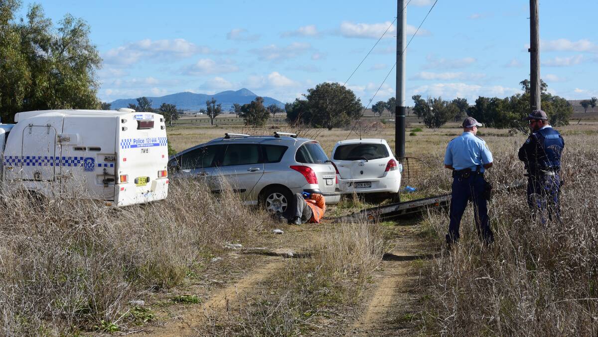 The stolen cars were found dumped in Coledale yesterday