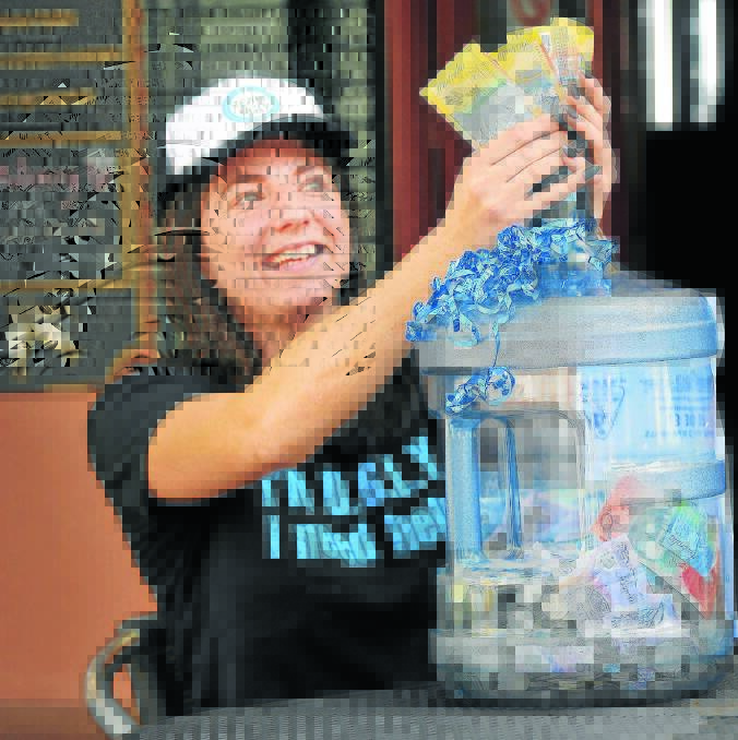 FUNDRAISING PHENOM: Tudor Hotel bartender Tiffany Smith has raised more than $11,000 for the Leukemia Foundation.