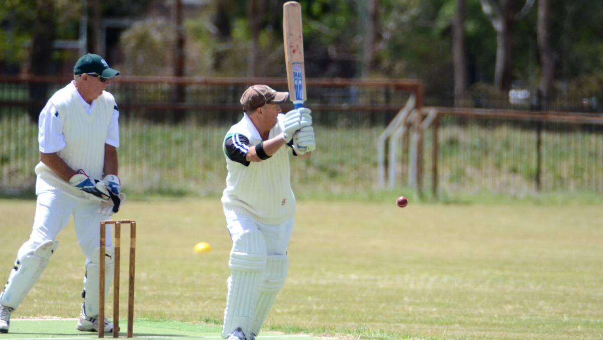 Chas Viner flicks this delivery to the  leg side yesterday. Photos: wwwpixonline.com