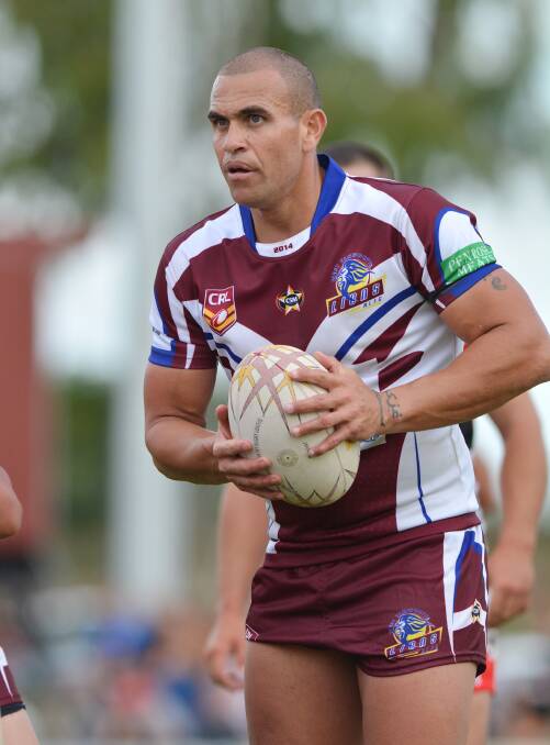 West Lions captain coach Chris Hunt said that today's match up with second placed Gunnedah is the tough hit out the side needs to prepare for the finals after putting 
96 points on their 
Wests counterparts 
Diggers last week.  
Photo: Barry Smith 260414BSF29