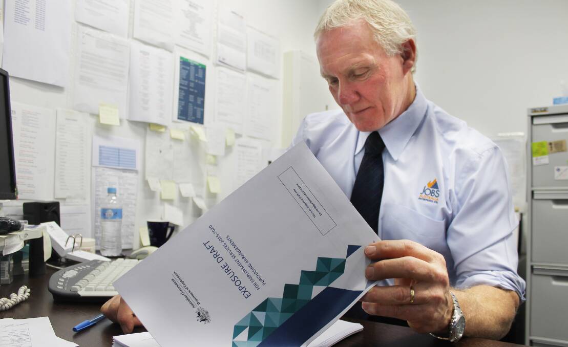 Jobs Australia Enterprises chief executive officer Nigel Barlow. Photo: Ross tyson 290714RTA01