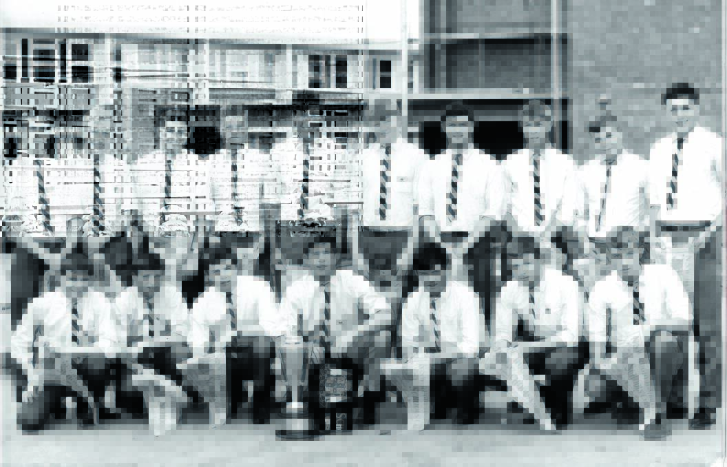 The 1964 Tamworth High side (back from left) Graham Lisle, Ross Finley, Blake Jamieson, Jim Page, Robert Belford, Steve Winter, Bill Henry, Gary Ford, Geoff Kay and John Lingwood. (Front from left) Vic Davis, Ray Watterson, Max Young, Mick Ross (capt), Tony O’Sullivan, Max Redmayne and Graham Goodman.