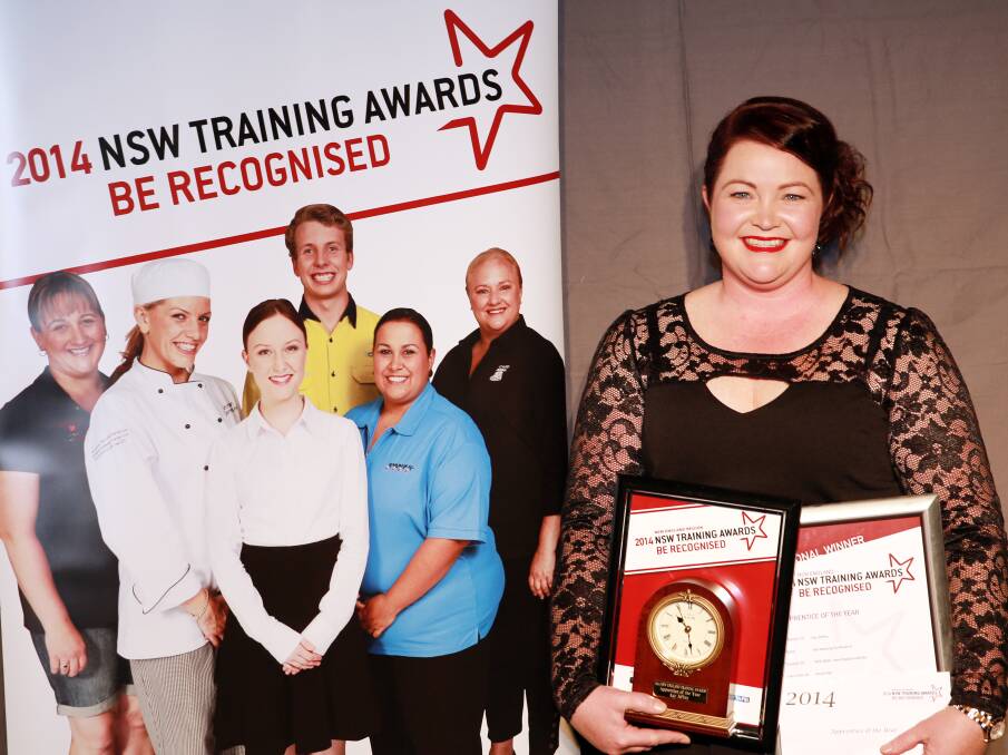 PASSIONATE: Apprentice of the year Kay Jeffrey. Photo: Emma Wells