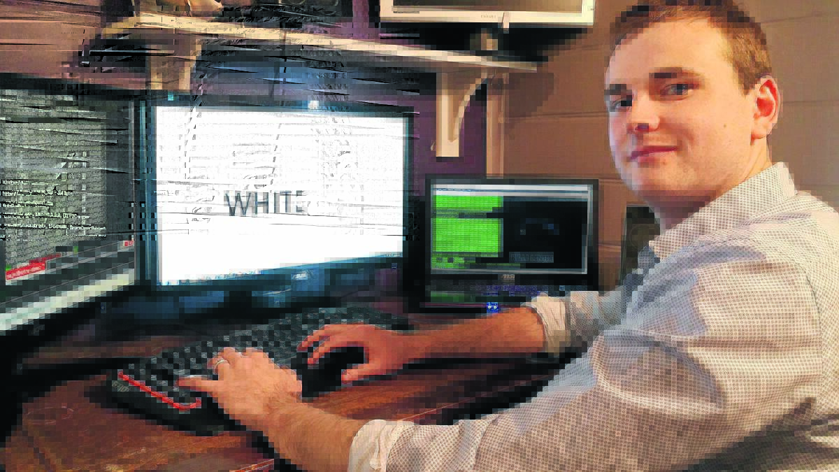 HAPPY HELPER: Armidale’s Adrian Wood trawls the dark places of the internet to help companies combat the rising tide of hackers.