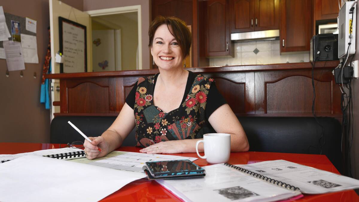 ORGANISED: Tamworth woman Cate Brechin plans all her family’s meals a year in advance to save time and money. Photo: Barry Smith 2702BSA05