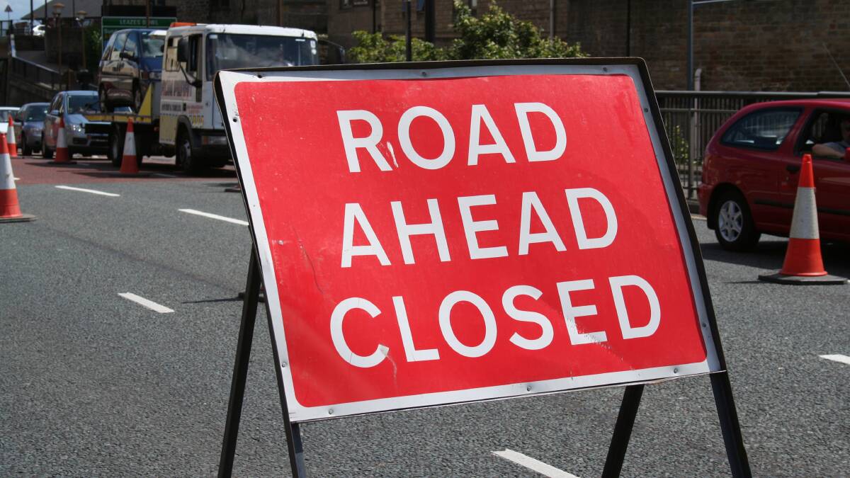 Part of Calala Ln has been closed for repairs to a water main. 