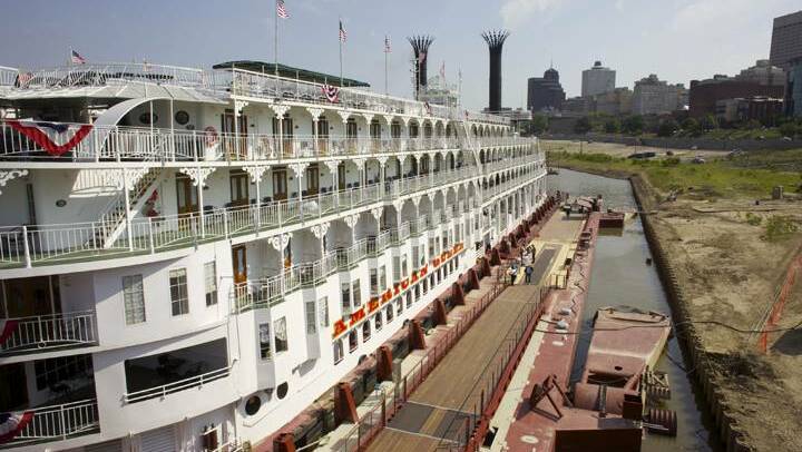 HELLO, MEMPHIS: The American Queen steamboat is one of the most luxurious paddle steamers in the world. 