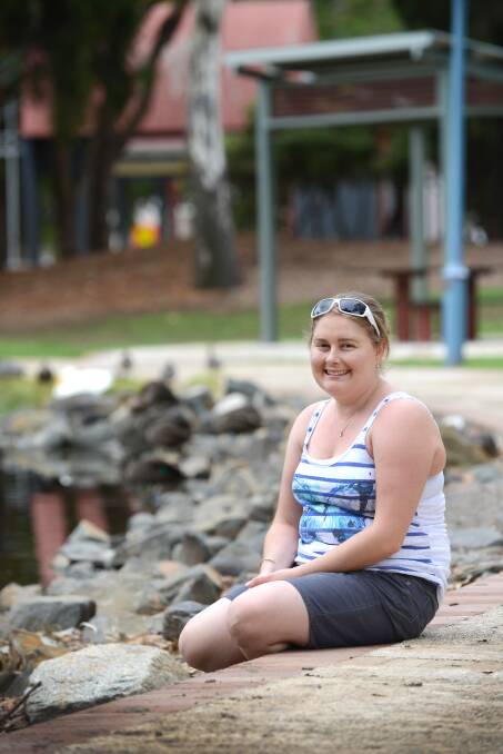 DONATE LIFE: Double lung transplant recipient Melissa Graham is encouraging locals to discuss their organ donation wishes with their family this week. Photo: Barry Smith 200214BSC07
