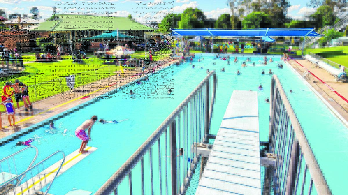 IN THE SWIM: Barraba memorial pool has won an award for the best complex in the state. Photo: Peter Dwyer